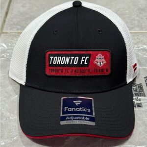 Fanatics Toronto FC Black, White & Red Trucker Hat
